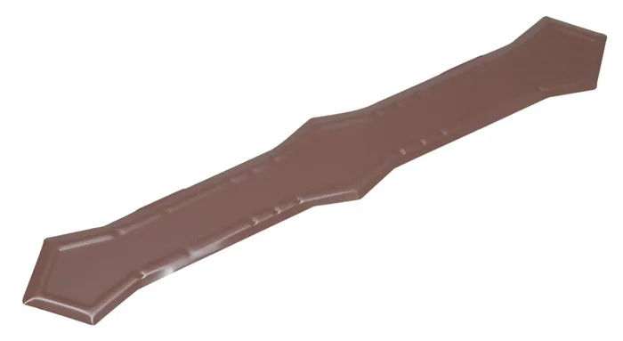 Amerimax 0.25 in. H X 2 in. W X 13.5 in. L Brown Aluminum K Downspout Strap (Pack of 50)