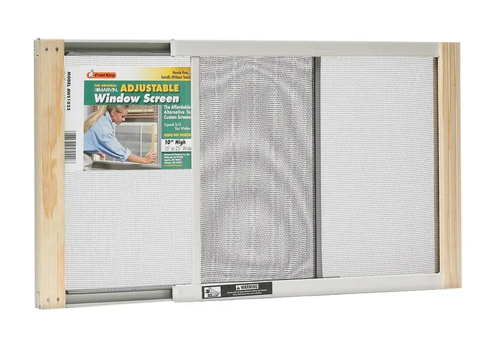 Frost King WB Marvin 15 25 in. W in. Steel Adjustable Window Screen (Pack of 12)