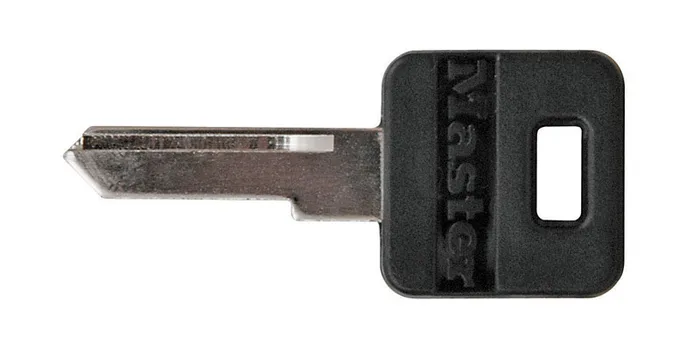 Master Lock House/Office Key Blank Single For Master Lock Black/Silver (Pack of 25)