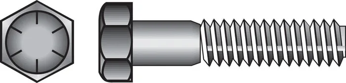 HILLMAN 5/8 in. D X 3 in. L Heat Treated Steel Hex Head Cap Screw 25 pk