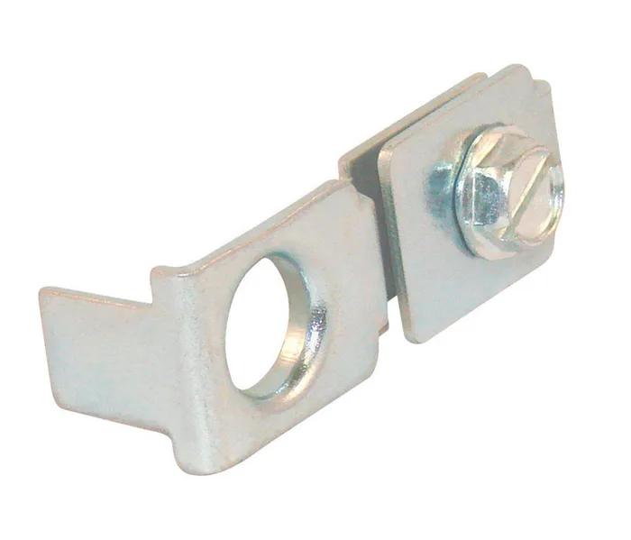 Barton Kramer 0.875 in. L Mill Steel Bracket 2 pc