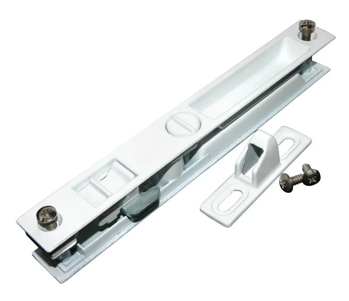 Barton Kramer Zinc Sliding Glass Door Lock Set