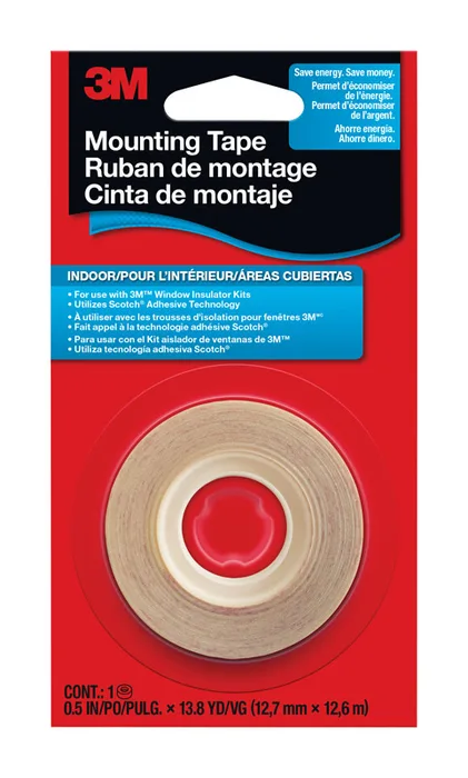3M Indoor Mounting Tape 41.4 in. L X 1/2 in. W 1 Rolls