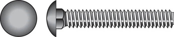HILLMAN 5/16 in. X 3 in. L Hot Dipped Galvanized Steel Carriage Bolt 100 pk