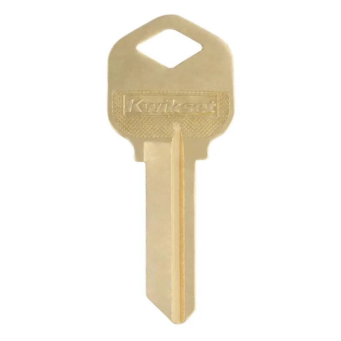 Kwikset House/Office Key Blank Single For Control Deadbolts Gold (Pack of 10)