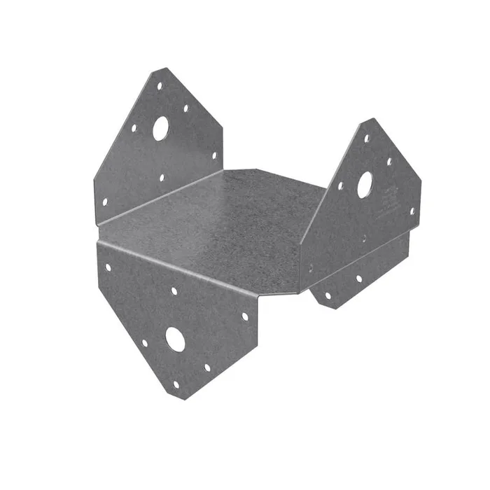 Simpson Strong-Tie ZMax 6.75 in. H X 5.5 in. W 18 Ga. Steel Post Base