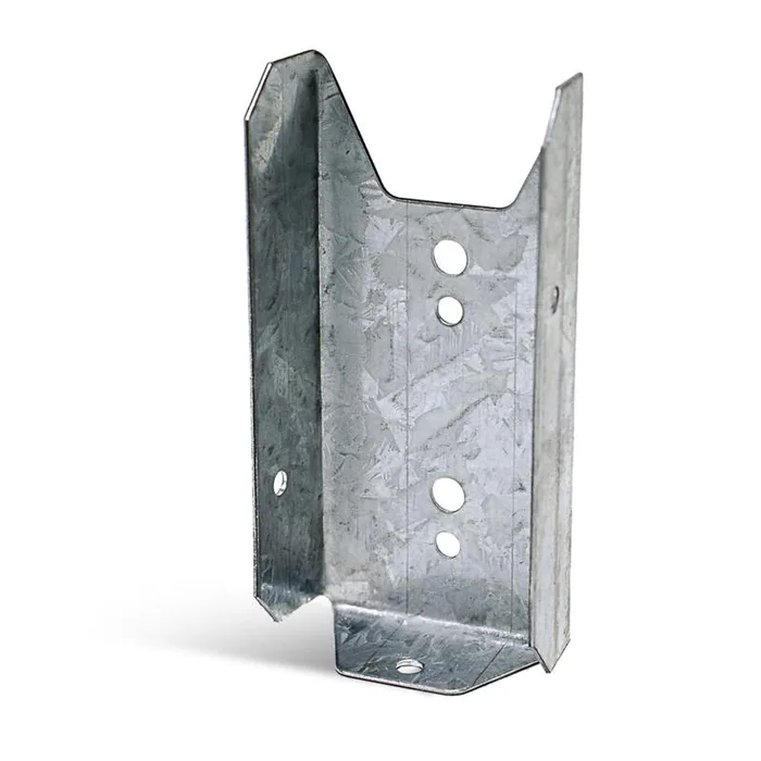 Simpson Strong-Tie ZMAX Silver Steel Fence Bracket 20 Ga. 3.412 in. L