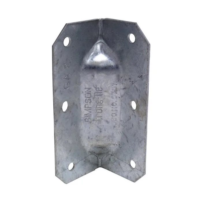 Simpson Strong-Tie 1.3 in. W X 3.3 in. L Galvanized Steel Gusset Angle