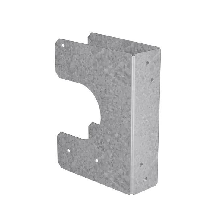 Simpson Strong-Tie 6 in. H X 1.56 in. W 16 Ga. Galvanized Steel Stud Shoe