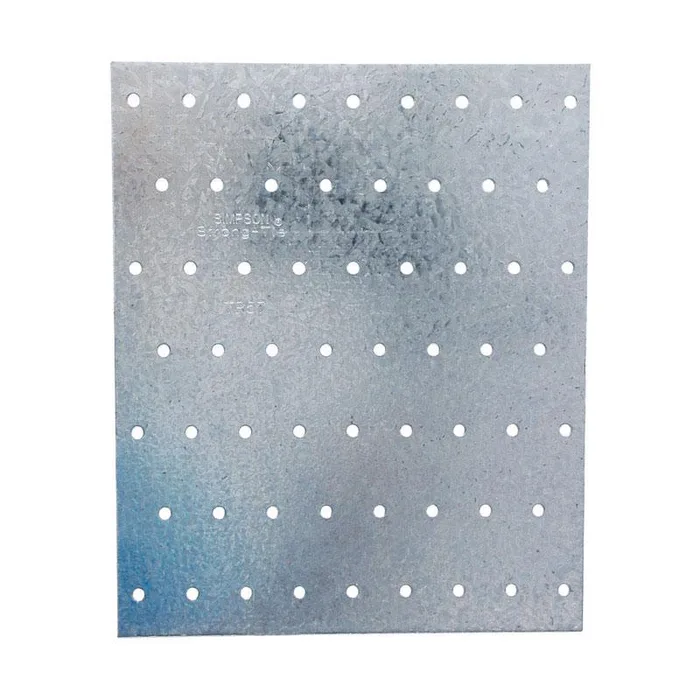Simpson Strong-Tie 7 in. H X 0.04 in. W X 5.8 in. L Galvanized Steel Tie Plate