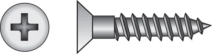HILLMAN No. 10 Ga. X 1-1/2 in. L Phillips Zinc-Plated Coarse Wood Screws 100 pk