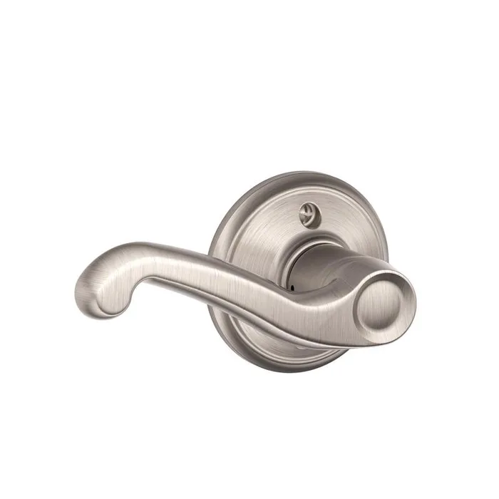Schlage Flair Satin Nickel Dummy Lever