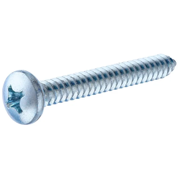 HILLMAN No. 8 Ga. X 5/8 in. L Phillips Pan Head Sheet Metal Screws 100 pk