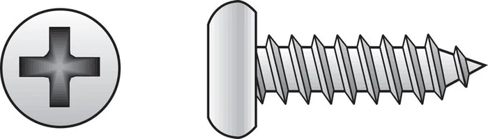 HILLMAN No. 10 Ga. X 1-1/2 in. L Phillips Pan Head Sheet Metal Screws 100 pk