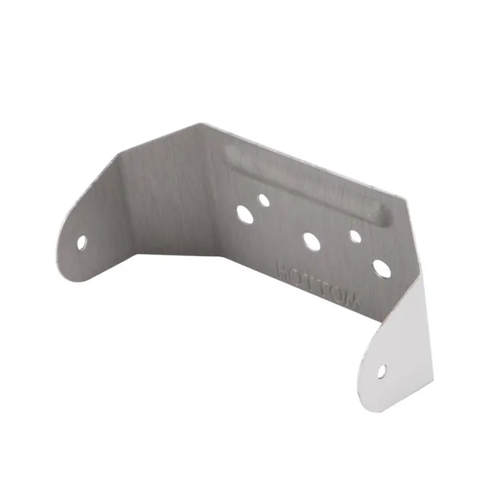 Amerimax 2.5 in. H X 3.25 in. W X 1.75 in. L White Aluminum Downspout Bracket