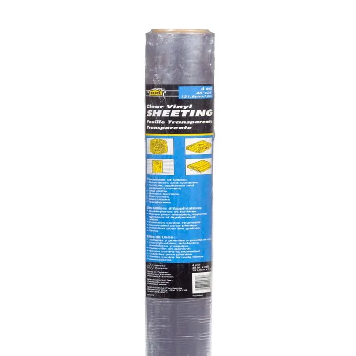 M-D Building Products Polar Block Indoor and Outdoor Vinyl Sheeting 36 in. L X 25 ft. W 1 Rolls