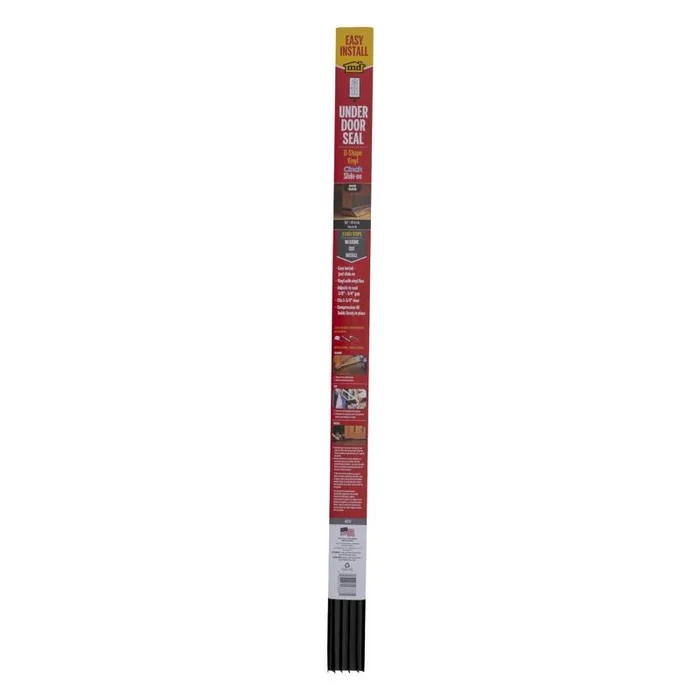 M-D Building Products CINCH Brown Vinyl Under Door Seal For Doors 36 in. L X 1.75 in.