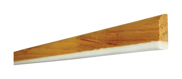 M-D Building Products Brown/White Foam/Wood Weatherstrip For Doors 7 ft. L X 0.75 in.
