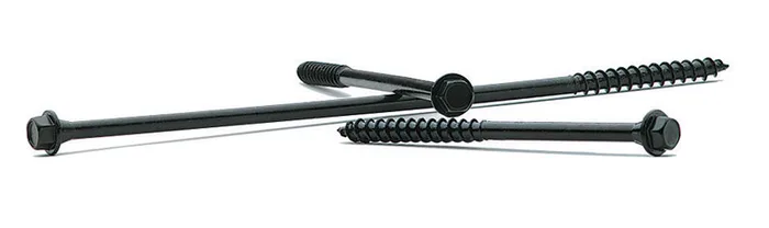 FastenMaster OlyLog No. 12 X 12 in. L Hex Drive Hex Head Coarse Log Home Fastener
