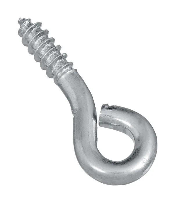 National Hardware 0.16 in. D X 1-3/8 in. L Zinc-Plated Steel Screw Eye 50 lb. cap. 6 pk