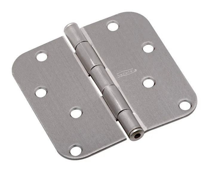 National Hardware 4 in. L Satin Nickel Door Hinge 1 pk