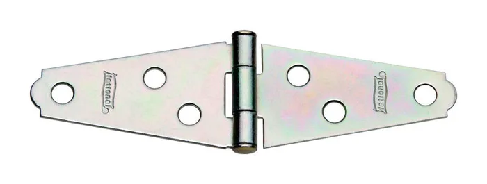 National Hardware 2 in. L Zinc-Plated Light Strap Hinge 2 pk