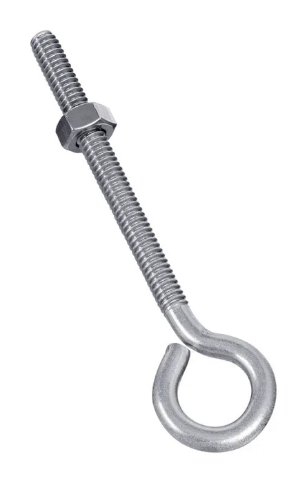 National Hardware 1/4 in. X 4 in. L Stainless Stainless Steel Eyebolt Nut Included