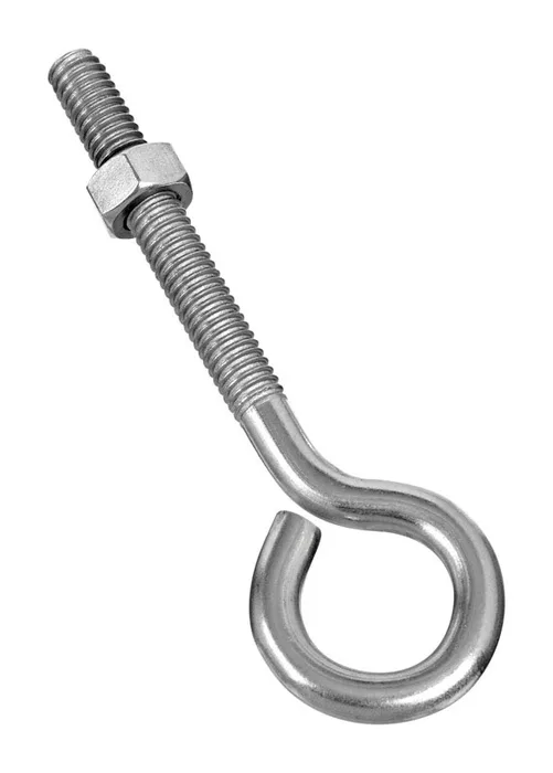 National Hardware 5/16 in. X 4 in. L Stainless Stainless Steel Eyebolt Nut Included
