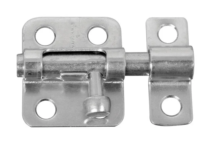National Hardware Zinc-Plated Silver Steel Window Bolt 2 in. L X .75 in. H 1 pk