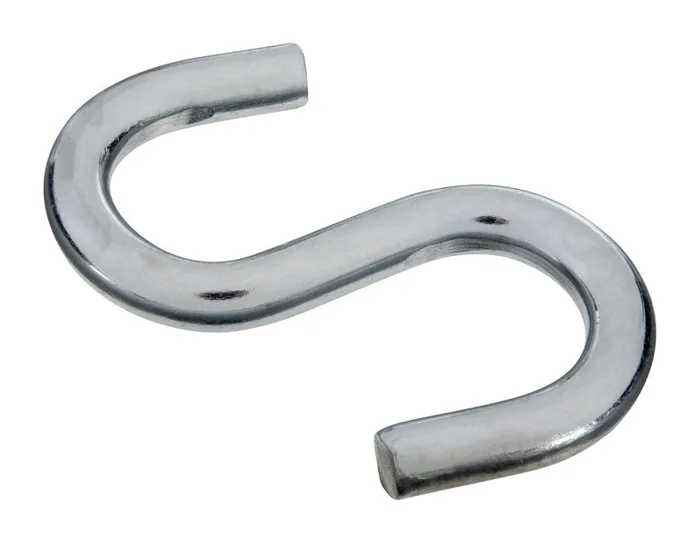 National Hardware Large Zinc-Plated Silver Steel 3-1/2 in. L Heavy Open S-Hook 180 lb 1 pk