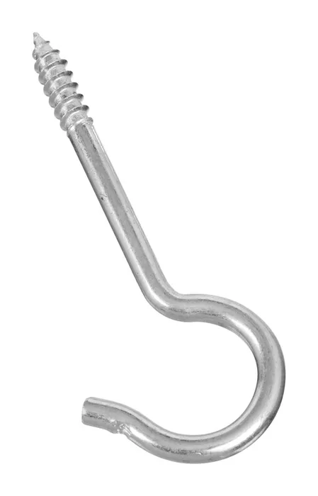 National Hardware Large Zinc-Plated Silver Steel 3-7/8 in. L Ceiling Hook 60 lb 1 pk