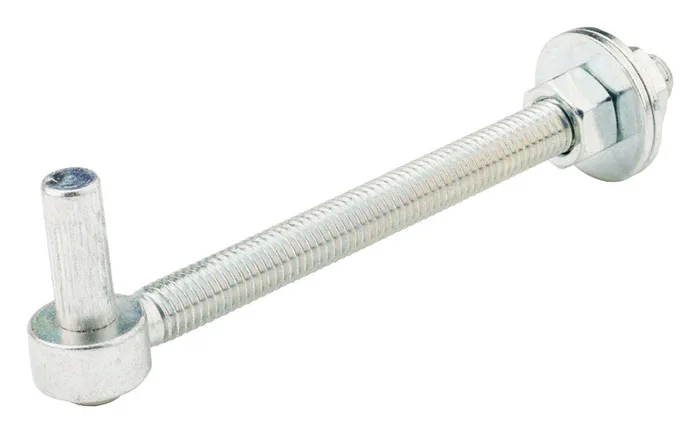 National Hardware Large Zinc-Plated Silver Steel 6.87 in. L Bolt Hook 1 pk