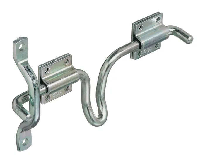 National Hardware 4 in. H X 10 in. W Zinc-Plated Steel Sliding Bolt Door/Gate Latch