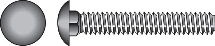 HILLMAN 3/8 in. X 3 in. L Zinc-Plated Steel Carriage Bolt 1 pk
