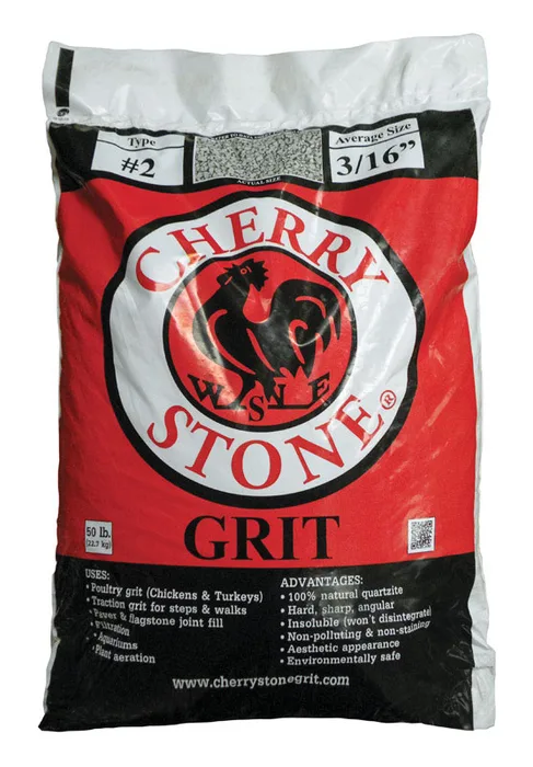 Cherry Stone Grit Dry For Poultry 50 lb