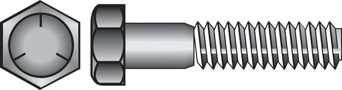 HILLMAN 5/16 in. D X 3 in. L Heat Treated Zinc Steel Hex Head Cap Screw 100 pk