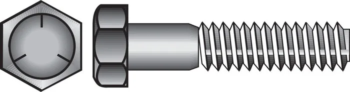 HILLMAN 5/16 in. D X 3-1/2 in. L Heat Treated Zinc Steel Hex Head Cap Screw 50 pk