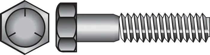 HILLMAN 1/2 in. D X 5-1/2 in. L Heat Treated Zinc Steel Hex Head Cap Screw 25 pk