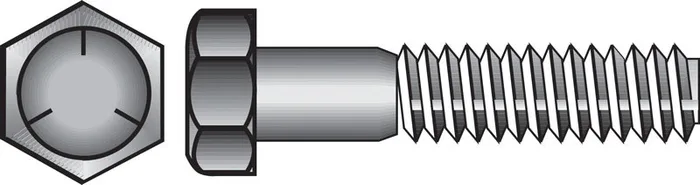 HILLMAN 5/8 in. D X 4-1/2 in. L Heat Treated Zinc Steel Hex Head Cap Screw 25 pk