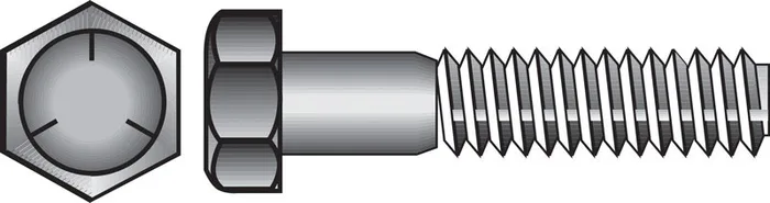 HILLMAN 3/4 in. D X 4 in. L Heat Treated Zinc Steel Hex Head Cap Screw 20 pk