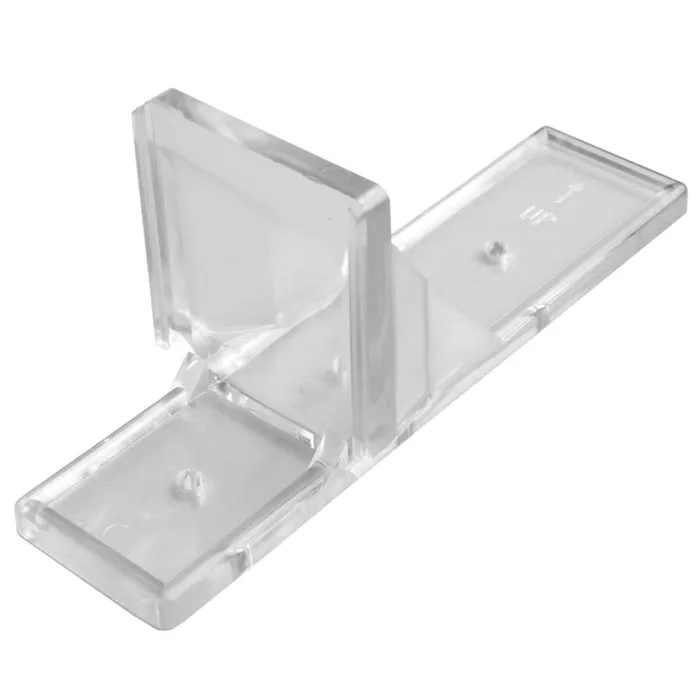Amerimax 2 in. H X 2 in. W X 4 in. L Clear Polycarbonate Snow Guard (Pack of 50)