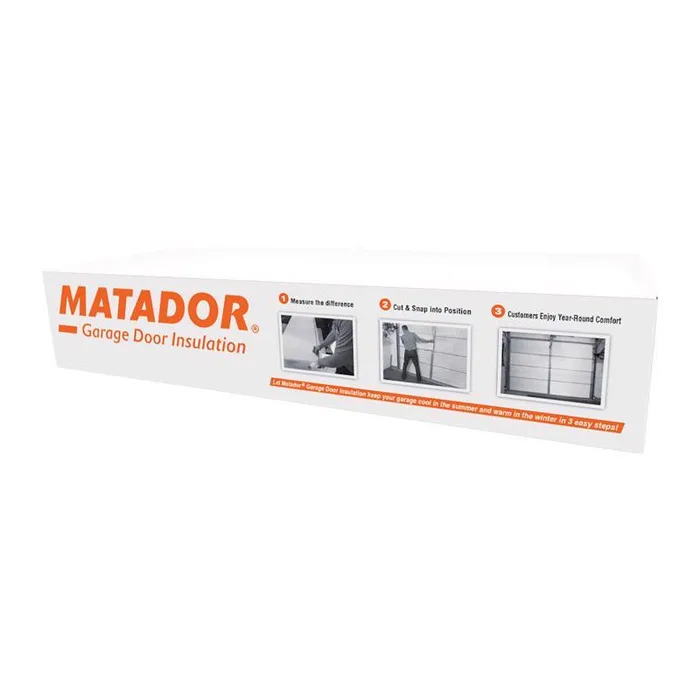 Matador 21 in. W X 54 in. L X 11 in. 4.8 Garage Door Insulation Kit Batt 49 sq ft