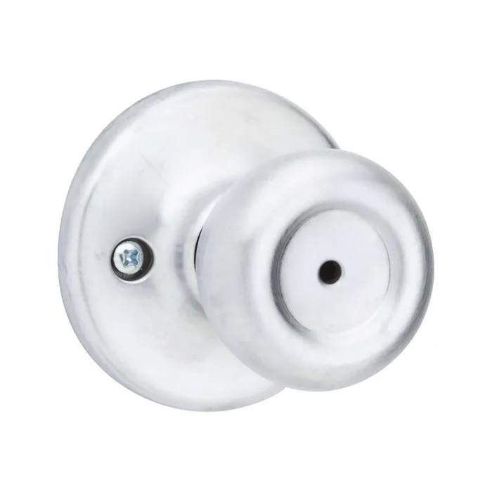 Kwikset Mobile Home Satin Chrome Privacy Knob