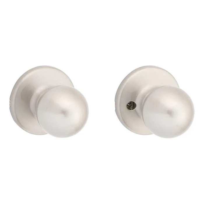 Kwikset Polo Satin Nickel Passage Door Knob