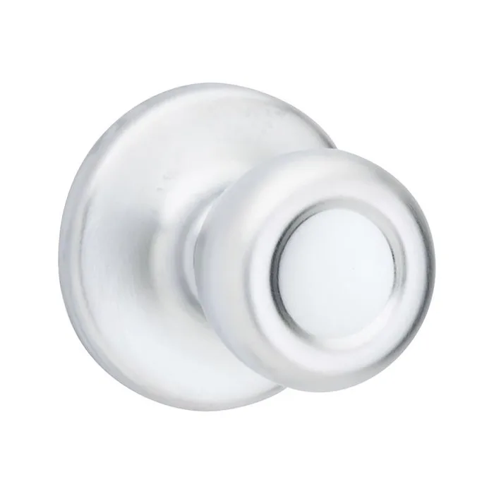 Kwikset Mobile Home Satin Chrome Passage Door Knob