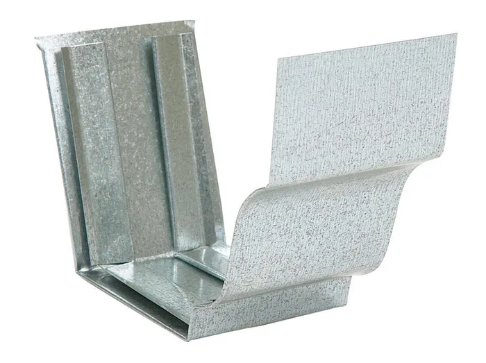 Amerimax 3.5 in. H X 4 in. W X 4 in. L Metallic Galvanized Steel K Slip Joint Connector (Pack of 30)