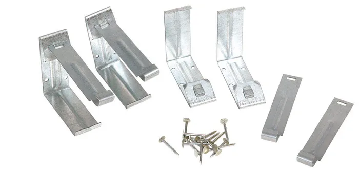 Amerimax 1.5 in. H X 4 in. W X 4 in. L Metallic Galvanized Steel K Fascia Bracket