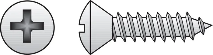 HILLMAN No. 4 Ga. X 1/2 in. L Phillips Oval Head Sheet Metal Screws 100 pk