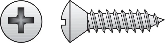 HILLMAN No. 4 Ga. X 3/4 in. L Phillips Oval Head Sheet Metal Screws 100 pk