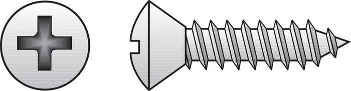 HILLMAN No. 12 Ga. X 2 in. L Phillips Oval Head Sheet Metal Screws 100 pk